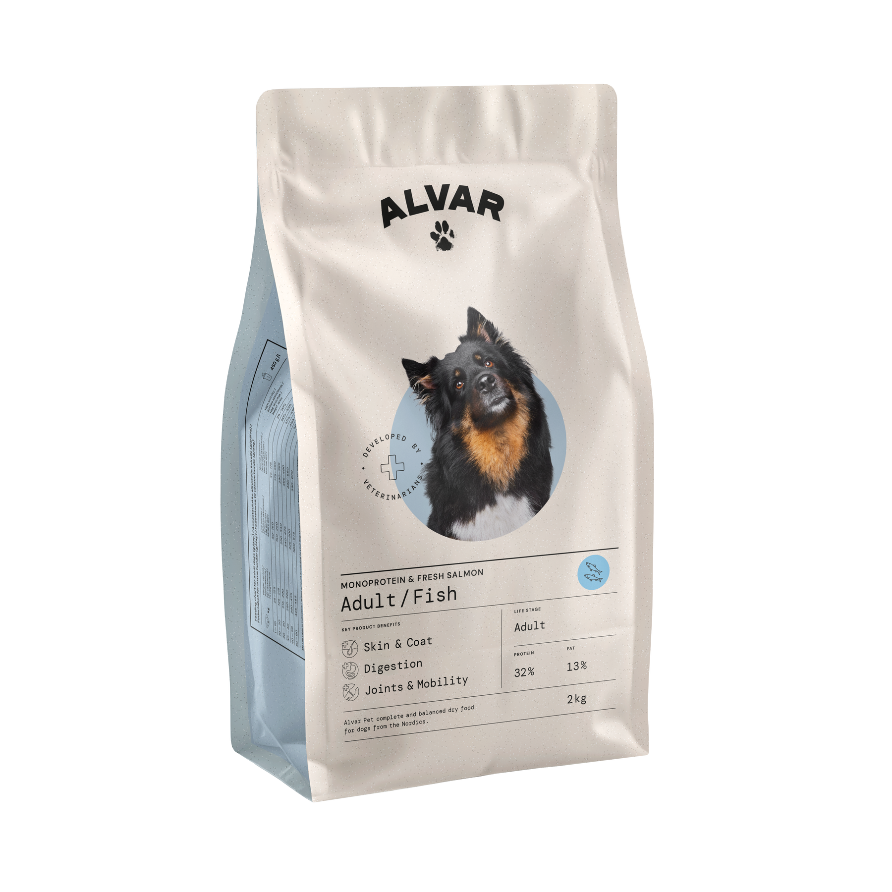 Alvar Pet Adult/Fish kuivaruoka 2 kg