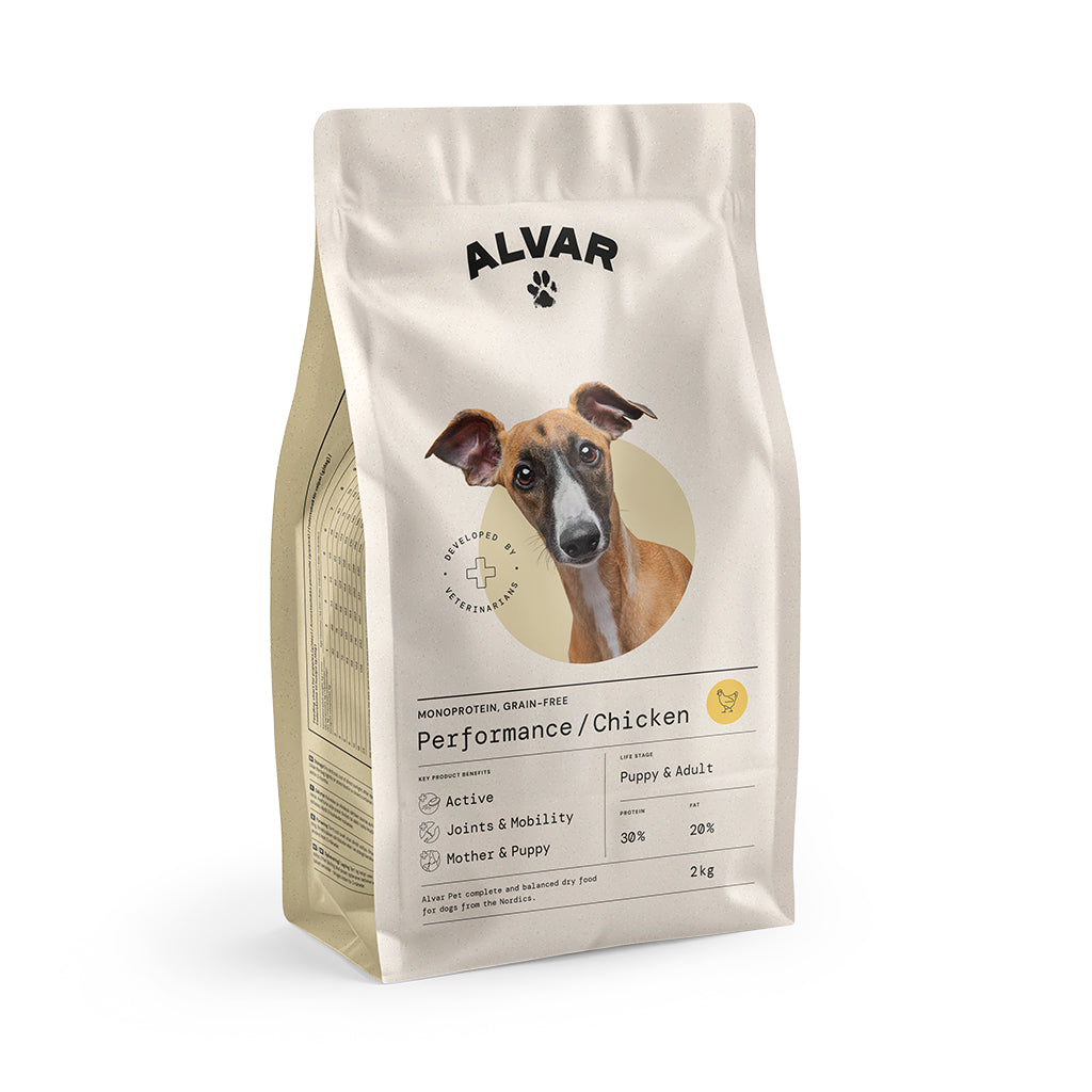 Alvar Pet Performance/Chicken torrfoder 7kg