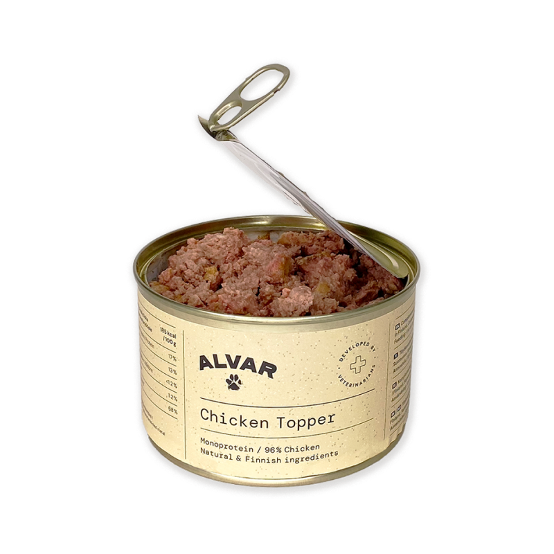 Alvar Chicken Topper for dogs and cats