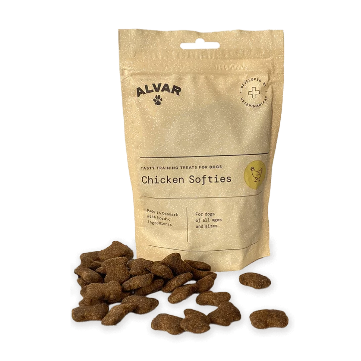 Alvar Pet Hundgodis Chicken Softies 450 g