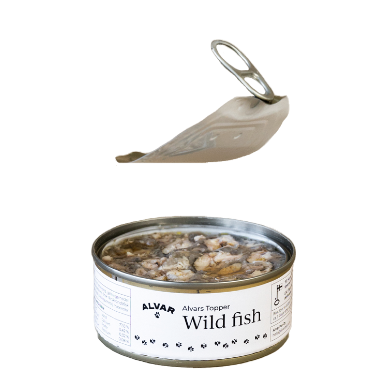 Alvar Pet Wild fish topper 150g